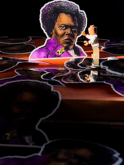 Mr. Glass is 2-Frail 2-Fail Sticker