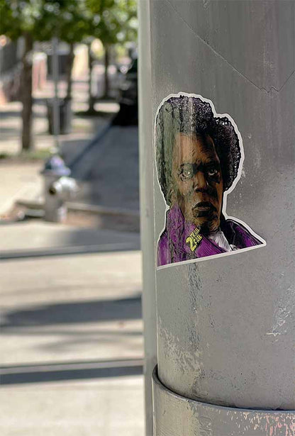 Mr. Glass is 2-Frail 2-Fail Sticker