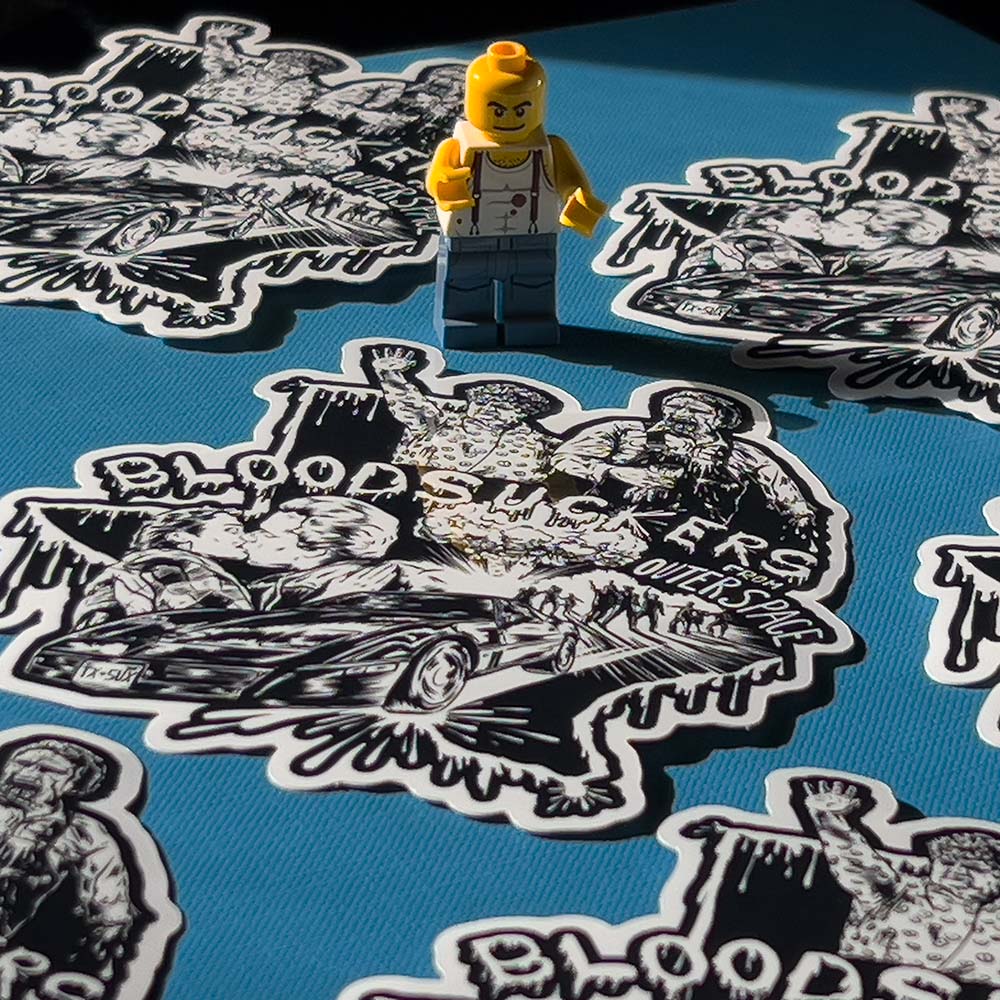 Bloodsuckers from Outer Space Sticker-Large