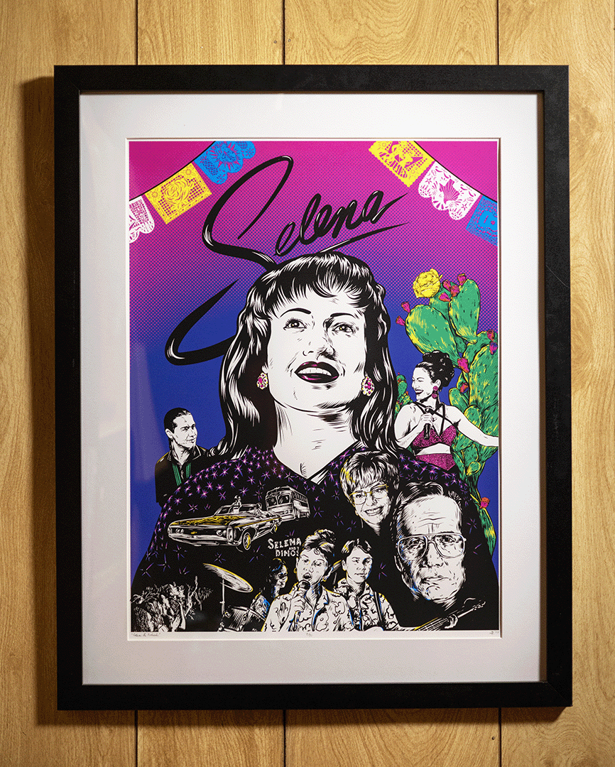 Selena Silkscreen