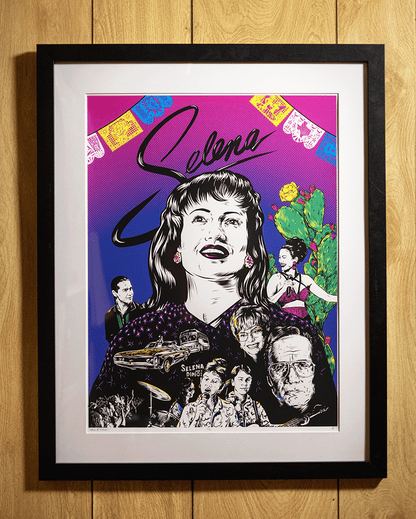 Selena Silkscreen