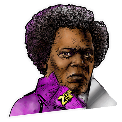 Mr. Glass is 2-Frail 2-Fail Sticker