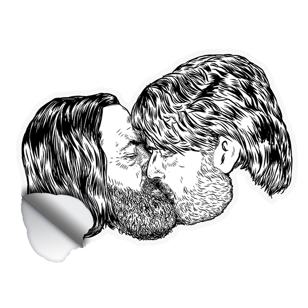 Last of Us Kiss Sticker