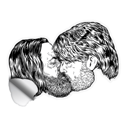 Last of Us Kiss Sticker