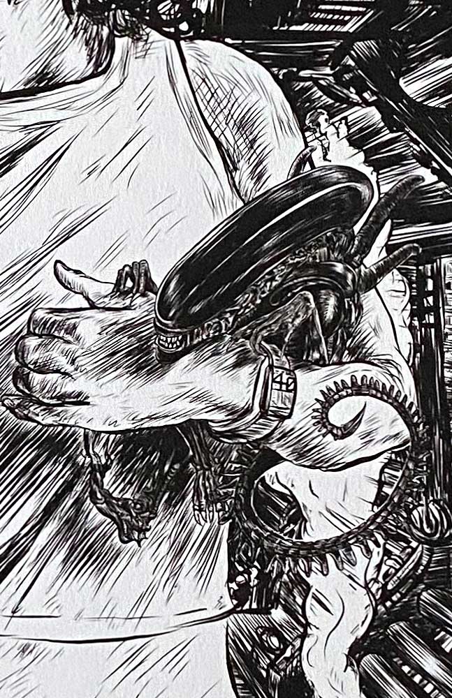 ALIEN - Black & White