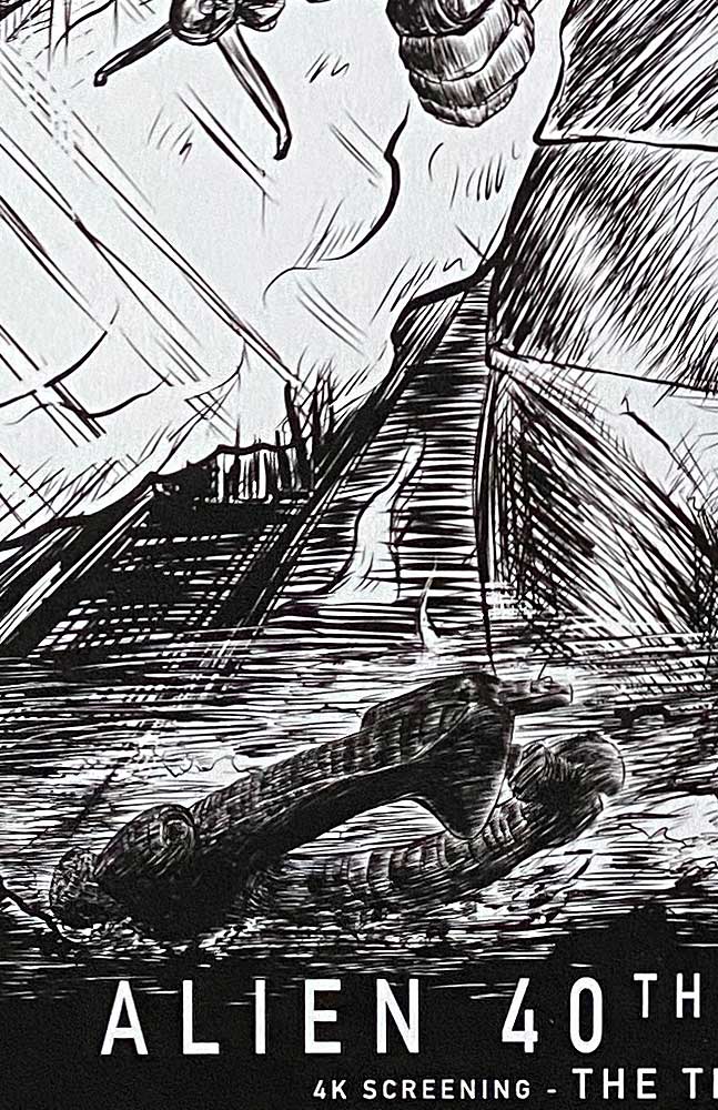 ALIEN - Black & White
